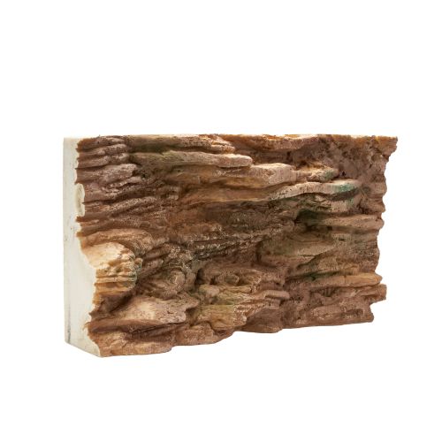 Simulation Scenery Board Climbing Pet Feeding Box Special Background Board -3D Desert Rock Wall