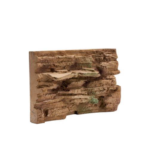 Simulation Scenery Board Climbing Pet Feeding Box Special Background Board -3D Rock Wall Style 1