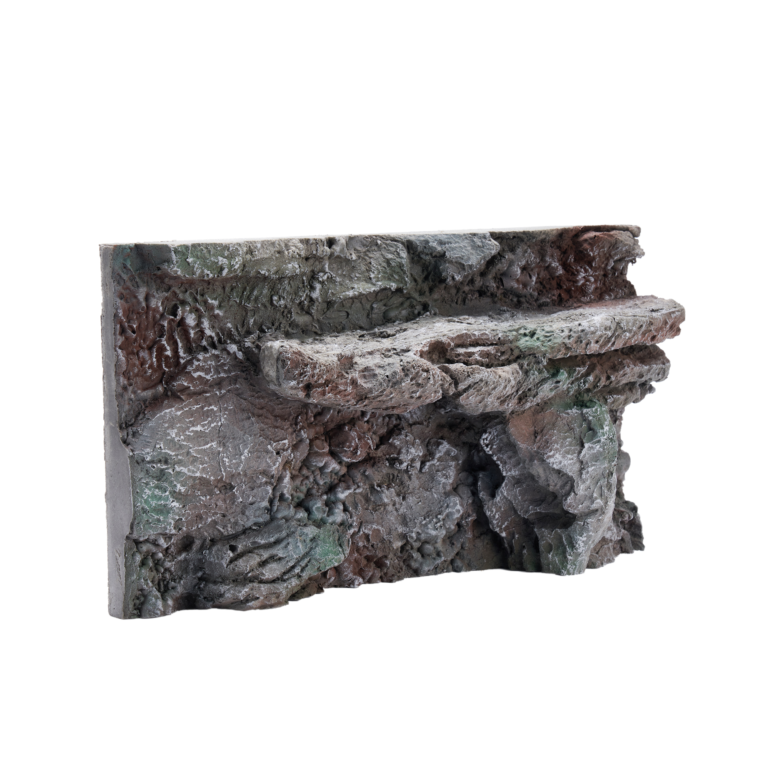 Simulation Scenery Board Climbing Pet Feeding Box Special Background Board -3D Rock Wall Style 5