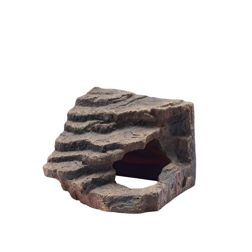 Climbing pet simulation rock shelter hole - sun platform